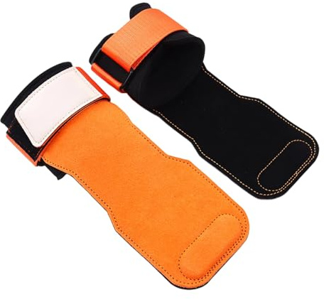 Illkjasfc Pull Up Gewichtheben Workout Protector Fitness Gymnastik Grip Gewichtheben Trainingshandschuhe für Handgelenkschutz Gewichtheben Riemen Fitness Handschuhe