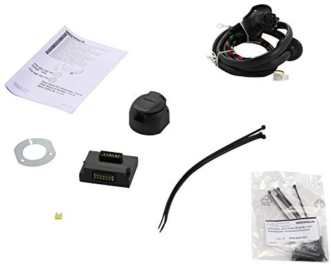Westfalia Elektrosatz 13-polig und fahrzeugspezifisch für Opel Zafira (inkl. Family) (BJ 07/05-04/15), Opel Astra H Fließheck / Caravan (BJ 03/04-10/11), Opel Astra Cabrio Twin Top (BJ 05/06-04/13)