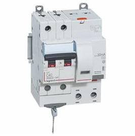 411162 Legrand Disjoncteur Différentiel 40a Type Ac 30ma Dx³6000 10ka 2p