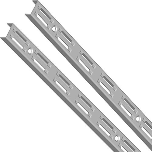 Element System Wall Rail 2 Row 2 Pieces 4 Sizes 3 Colours, 10001-00005