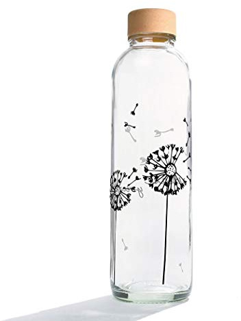 Carry Carrybottles Glastrinkflasche 0,7l (Release Yourself)| Sportflasche, Wasserflasche | BPA-frei, auslaufsicher & kohlensäuregeeignet | Made in Germany