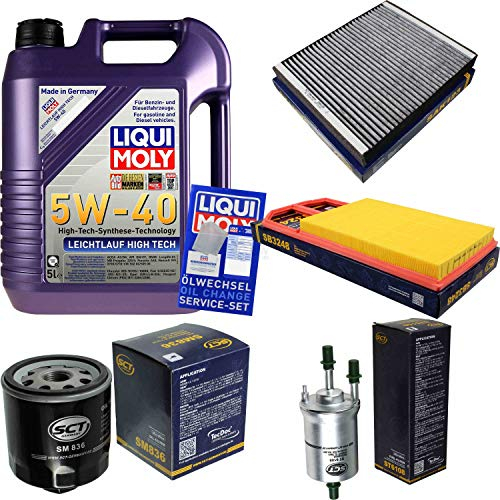 QR-Parts Set 85457059 3864 SB 3248 ST 6108 SM 836 SAK 123 5L Leichtlauf High Tech 5W-40 + SCT-Germany Filterpaket 11235400