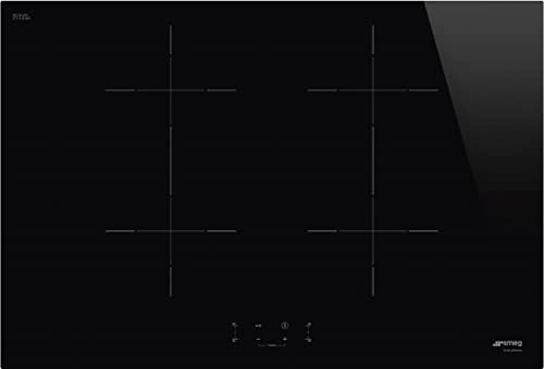 SMEG SIB2741D, Piano cottura a induzione UNIVERSALE, Black