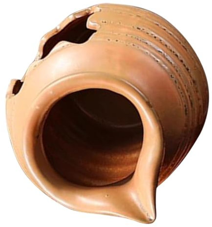 BESPORTBLE Pot Cascade Céramique pour Fontaine Décor Pot De Fontaine Circulante pour Jardin Extérieur Décoration De Bureau Et Aquarium