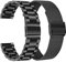 Uhren-Armband Kompatibel für CMF by Nothing Watch Pro 2/Watch Pro, 22mm Edelstahl-Metall-Armband Kompatibel für CMF Watch Pro/CMF Watch Pro 2 (Schwarz+Schwarz)