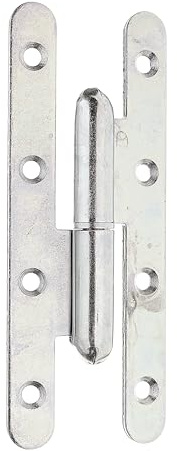 Alberts 865450 Aushebescharnier Typ Paris | links oder rechts | galvanisch blau verzinkt | 140 x 55 mm | 12er Set
