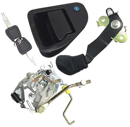 XARONF Bloc d'assemblage de Serrure de Porte de Cabine, poignée intérieure et extérieure, Accessoires de Pelle, pour Cater/Pillar Cat 305.5E/306E2/307D/308C