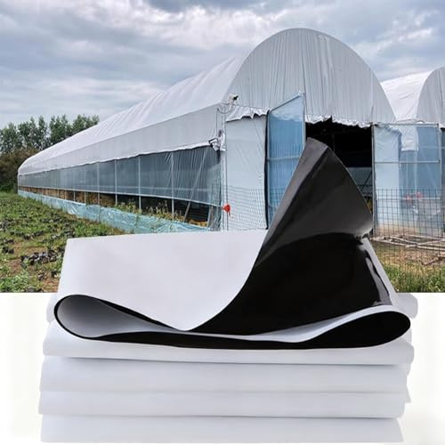 DWZL Film de Serre pour Pépinières Toutes Saisons - Couverture Légumière Polyvalente pour Serre Multi-Cultures - Protection de Croissance Professionnelle(Size:5 * 10m=50㎡,Color:4.8mil)