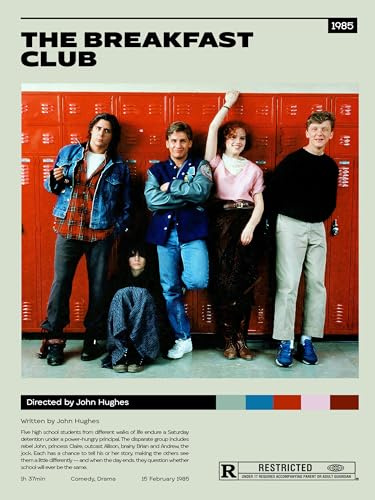 The Breakfast Club - Minimalist Poster cm. 30 x 40