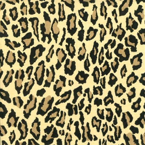Anniversary House Tiflair Serviettes de table 3 plis Motif léopard Multicolore 33 cm