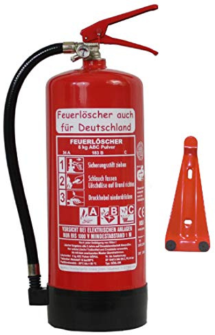 6 kg ABC-Pulver Dauerdruckfeuerlöscher