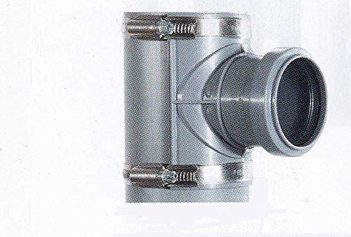 Airfit HT Sattel-Abzweig DN 75 x 50 inkl. zwei Edelstahl-Befestigungsschellen