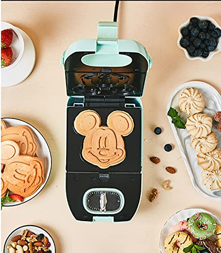 Sandwichera Y Waflera,Sandwichera Eléctrica Para El Hogarmáquina Automática De Desayuno De Sándwiches, Máquina Para Hacer Gofres Mickey Bakeware