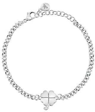 Morellato Maia Bracciale Donna in Acciaio, Cristalli - SAUY12