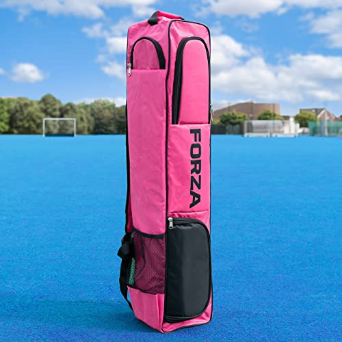 FORZA Borsa Mazze Da Hockey - Trasporta Con Facilità Kit E Mazza | Gamma Di Colori E Modelli (Borsa Deluxe (4x Mazze Da Hockey), Rosa)