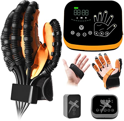 Verbesserte Version Handtrainer nach Schlaganfall Finger Hand-trainingsgerät Rehabilitationsroboter Handschuhe Hemiplegie-fingerrehabilitationstrainer Hand Reha Roboter Handschuhe Hand Rehabilitation