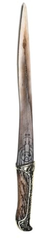 Starforged Dune II Sandwurm-Zähne Crysknife Atreides Film-Requisiten wiederhergestellt zur ursprünglichen autorisierten Version