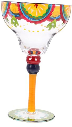 GOOHOCHY Copa De Pintada Mano Vaso De Resistente Para Cócteles Accesorio Para Agua y Jugos