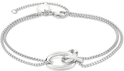 LIEBESKIND BERLIN Damen Schmuck Organic Knot – Kette, Armband und Creolen aus Edelstahl in verschiedenen Farben - zeitlos, modern & alltagstauglich