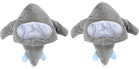 VICASKY 2stücke Adorable Airplane Shape Hat Für Erwachsene Lustige Kopfbedeckung Für Halloween Und Karneval Cartoon Flugzeugmütze Aus Plüsch Für Cosplay Und Partys