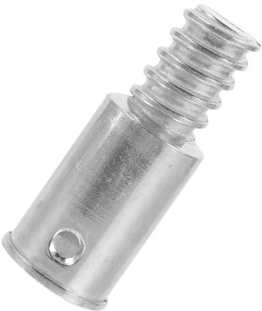 GALPADA Threaded Tip Replacement Broom Handle for Diameter Poles Durable Aluminum Alloy Extension Pole Attachment Easy Installation with External Thread Design for Home and Office Use