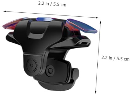 Artibetter Mobile Game Controller Trigger Metallgriff Langlebig und Verschleißfest Kompatibel Praktische Auslöser für Präzises Gaming Verbesserte Steuerung für Smartphones Installieren