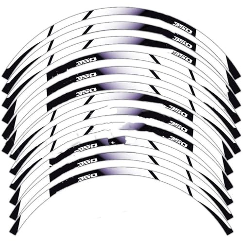 Adhesivo Reflectante Llanta Motocicleta para Adv350 para Adventure Cinta Rayas Impermeable 15″ Y 14″