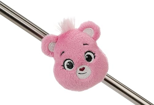 Mini MagNICI Glücksbärchis Hurrabärchi 6cm - pink - Kuscheltier mit Magnet – Plüschtier haftet auf Metalloberflächen, Magnettafeln und Taschenhänkel als Reisebegleiter – tolle Geschenkidee | 62806