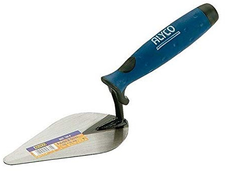 Alyco - Paletín Soldado De Punta De Olivo, con Mango Bimaterial, 130 x 70 mm - 195761