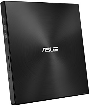 Asus Masterizzatore Esterno ZenDrive U7M (SDRW-08U7M-U/BLK), Lettore Ultra Slim 8x, CD/DVD, Supporto M-Disc, compatibile con Windows e Mac OS, Nero