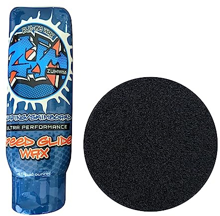 Zumwax Surfer sur Internet et de Skimboard Ultra Performance Speed Wax – Nano Technology High Paraffine pour Frotter sur Paste – Toutes Les températures. la Plus Rapide.