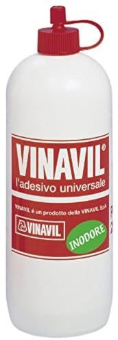 Vinavil Universale Flacone 250gr-10 Pezzi Colla Originale, Multicolore, Taglia Unica