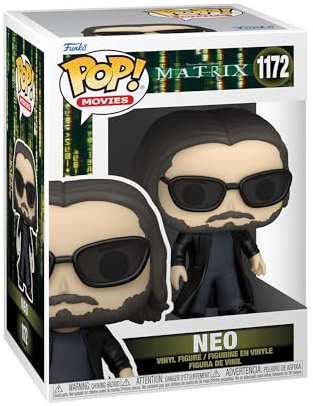 Funko Pop! Movies: The Matrix 4- Neo - Vinyl-Sammelfigur - Geschenkidee - Offizielle Handelswaren - Spielzeug Für Kinder und Erwachsene - Movies Fans - Modellfigur Für Sammler und Display