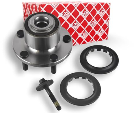 febi bilstein 173949 Radlagersatz mit Schraube und Dichtring, 1 Stück | Kompatibel mit: VOLVO C30, C70 II Cabriolet, S40 II, V50