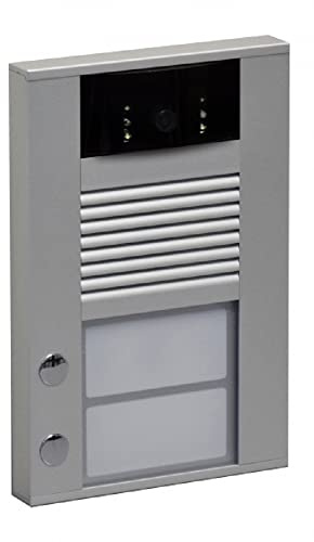 Wantec Monolith B IP Türsprechanlage/Gegensprechanlage mit 2 Tasten und HD-KameraTOP Monolith B IP mit 2 Tasten und HD-Kamera