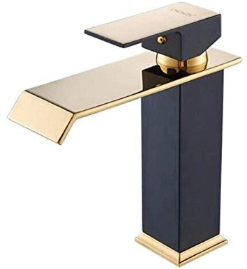 TAOZUYING Wasserhahn Edelstahl Messing Chrom Badarmaturen Kupfer Warm- und Kaltwasserhahn Einlochmontage Europäischer Tischwaschtisch Wasserhahn Waschbecken WC Waschbecken Wasserhahn Marriage