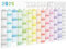Wandkalender 2025 2026, Kalender 2025 2026 Wandkalender XXL (97 x 70 cm) in Poster Größe, Jahresplaner Querformat, Gefaltet - Wandplaner 2025 2026, Jahreskalender, Plakatkalender. 1 Stück