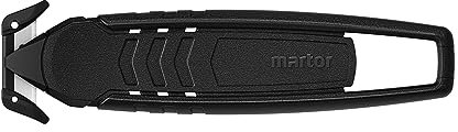 MARTOR 10 x Sicherheitsmesser, Verdeckte Klinge, SECUMAX 150, Profi Cuttermesser, Leicht, Kunststoff, Rechts- & Linkshänder, GS Geprüft