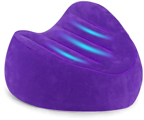 Knee Support Pillow - - Inflatable Wedge Portable Knee Pillow Between Legs for Sleeping - Leg Pillow Soothing Pain Relief for Sciatica Hip Joints and Thigh Sleep Support