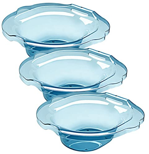 Hoement 1 Satz Spülbecken bidet شطافة حمام haemorrhoiden schwangerschaftstee schwangerschaftskissen essig Patiententoilette, Sitzbecken Badewanne Sitzbad Sitzbadewanne das Haustier Blue
