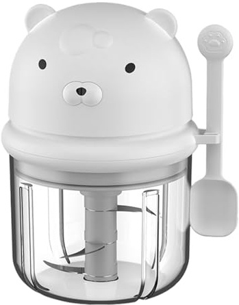 Tritatutto per aglio Mini - Mini Processore Elettrico - Robot Da Cucina Senza Fili Resistente Taglierina Grattugia Trituratore Per Tritare Verdure E Alimenti A Casa