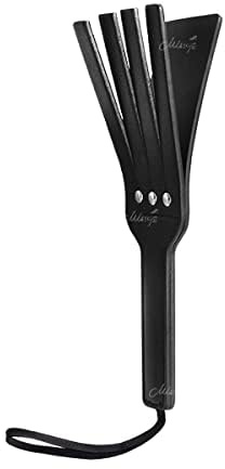 Juguetes Sexuales BDSM, Paletas de Cuero para Azotes para Adultos, Parejas, Paletas Sexuales Negras Suaves, Herramienta para Azotes SM