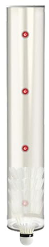 Tube de navette de badminton – Distributeur automatique, support de volant magnétique, stockage portable de balles de badminton, conception à dégagement rapide du cylindre | Convient pour le tournoi s