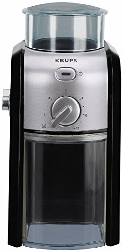 KRUPS GVX212 Macinacaffè plastica Acciaio Inox