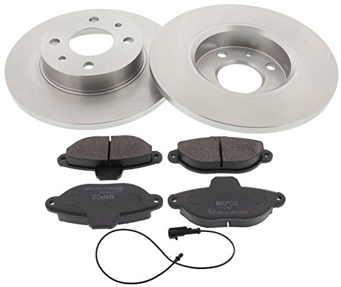 Mapco 47011 - Kit Freno, Freno A Disco