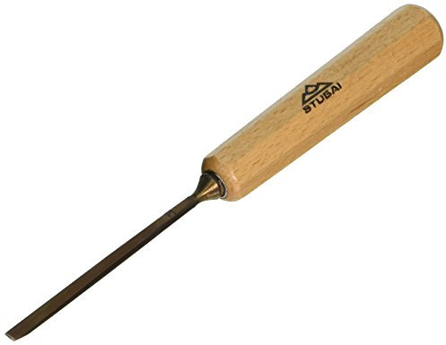 Stubai Stechbeil Form 21/2 + Heft scharostfrei geschliffen, SB Verpackung, 4 mm, 524804