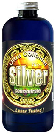 Liquid Silver Solution, 16 Oz., 50 PPM, Silver MTN Minerals, (Medical Purity Silver, Most Bioavailable colloidally Suspended Nano particulates)