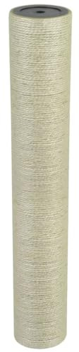 vidaXL Poste rascador para Gatos 8x50 cm 8 mm Beige