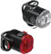 Lezyne Femto Pair USB Rechargeable LED Bike Light Unisex Adult, Black, Size: One Size (Manufacturer's Size: One Size)