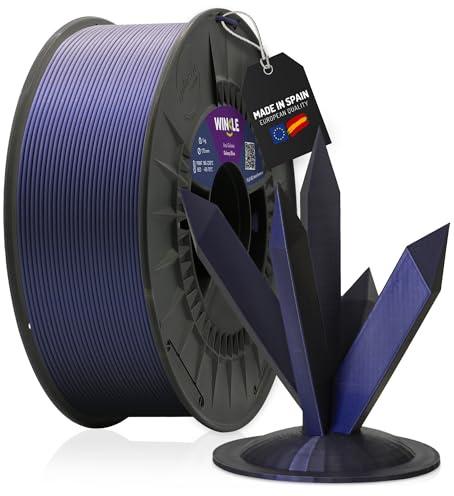WINKLE PLA HD Interferenz Filament 1.75mm Galaxie Blau, 300g Spule, 3D Drucker Filament Kompatibel mit FDM Druckern, 3D-Druckmaterialien, Maßgenauigkeit +/- 0.05mm, Leicht zu Bedrucken